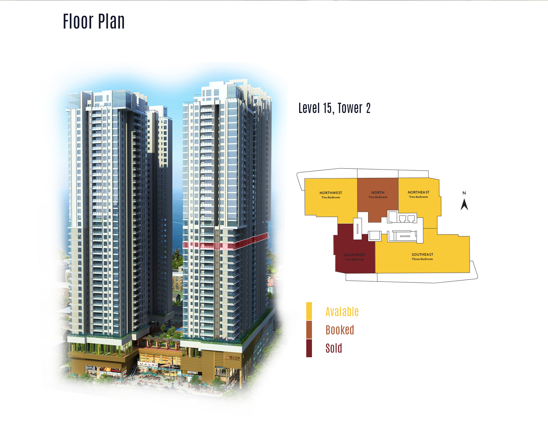 Floor Plan v2 of Astoria Colombo